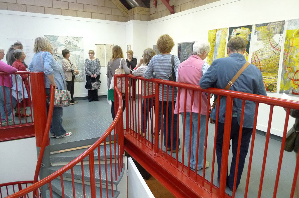 Afternoon at the Ebb and Flow Exhibition at the Grimsby Fishing Heritage Centre