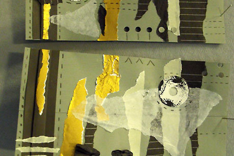 Simple Printing Methods for Fabrics workshop at Platt Hall Gallery of Costume