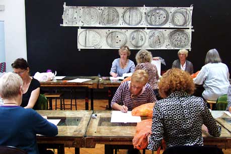Feel It-Sketch It, led by Rachael Howard.