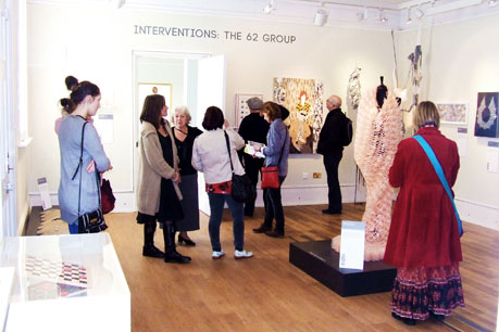 Interventions Exhibition tour at Platt Hall Gallery of Costume